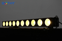 Barre lumineuse de scène Gothy Led Sunstrip 10x50w DMX Led Cob chips blanc chaud et blanc froid