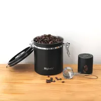 Stainless Steel Airtight Co2 Coffee Container