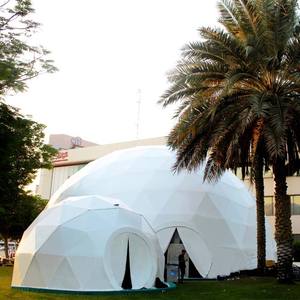 Tienda exterior de cúpula geodésica de plástico grande <span class=keywords><strong>para</strong></span> exposición de hoteles y grandes <span class=keywords><strong>eventos</strong></span> - Product Image 4