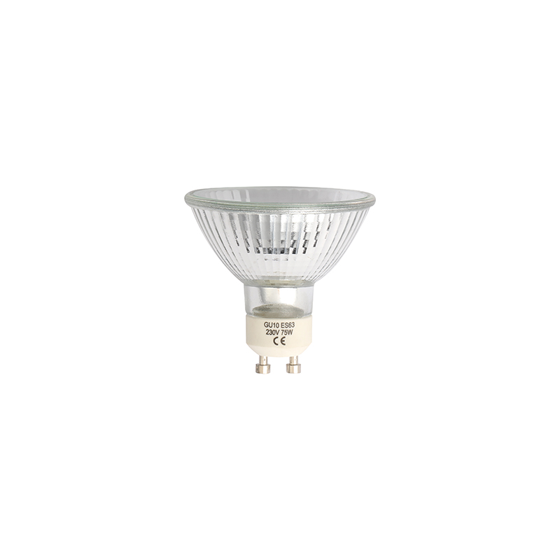 Bulk ES63 75w GU10 63mm Diameter Halogen Bulbs Cheap GU10 Halogen Bulbs ES63 75W GU10 Long Life Halogen Light Bulb