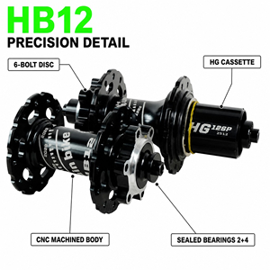 Wholesale MTB <strong>Bike</strong> Hub24/28/32holes 6 Pawls Six Seal Bearing 7-12speed HG/<strong>MS</strong>/XD 120clicks Mountain Bicycle Disk Brake Cycle Hubs - Product Image 5