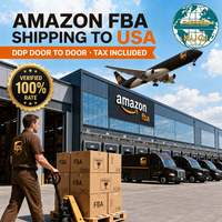 Servicio de Envío de Amazon FBA de China a Estados Unidos, DDP Verificado, Tasa de 100%, Agente de Envío Aéreo de Alibaba Express