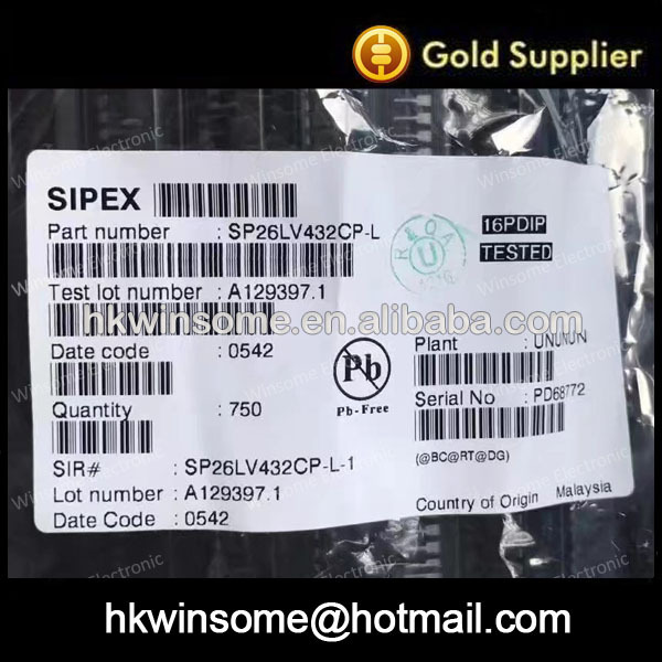 (Circuitos integrados proveedor) SP26LV432CP-L