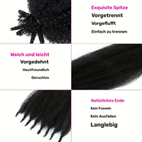 Extensions de cheveux synthétiques ondulés pour femmes, couleur ombrée violet-rouge, effet vague d'eau, pour tresses au crochet