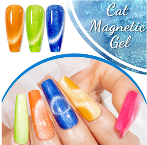 Vernis à <span class=keywords><strong>ongles</strong></span> en Gel magnétique UV/LED, vente en gros, vente en gros, UV/LED, Fluorescent, pailleté, œil de chat, 15ml - Product Image 3