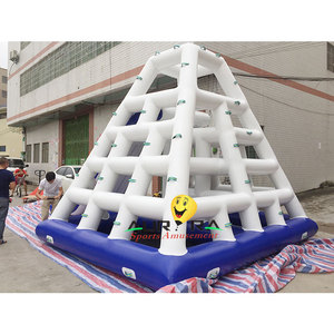Parque Acuático Inflable con Tobogán Triangular, <span class=keywords><strong>Torre</strong></span> <span class=keywords><strong>de</strong></span> Escalada, <span class=keywords><strong>Torre</strong></span> <span class=keywords><strong>de</strong></span> Salto Flotante, Uso Residencial, Material <span class=keywords><strong>de</strong></span> PVC - Product Image 5