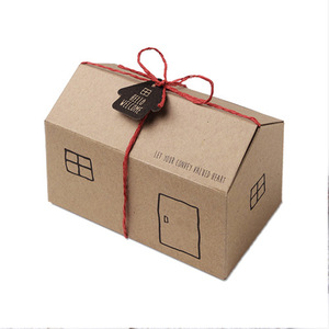 Caja de Embalaje de Papel Kraft Reciclable y Reutilizable, Ecológica, Autoarmable y Plegable para Dulces, Nougat y Regalos - Product Image 4