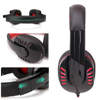 Casque de jeu filaire à son surround avec prise 3,5 mm et micro compatible avec PS4 Xbox One PC Ordinateur portable pour les joueurs