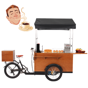 Tricycle électrique à 3 roues personnalisable, kiosque mobile à café commercial et chariot alimentaire, vélo <span class=keywords><strong>cargo</strong></span> mobile multifonction - Product Image 2