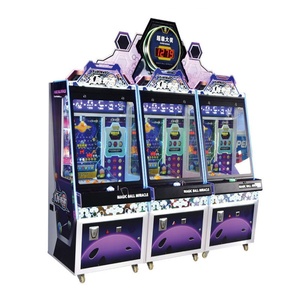 Super Jackpot: Máquina recreativa de empuje de bolas mágicas para interiores, de metal y plástico, operada con monedas, en venta. - Product Image 1