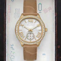 Montre Seiko à quartz haut de gamme pour homme, cadran en cristal saphir, aiguilles, résistante à l'eau, bracelet en cuir de luxe, acier inoxydable