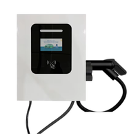 Borne de recharge murale DC pour véhicules électriques 20-40KW avec carte RFID, GBT, triphasée 380V, station de charge rapide DC, nouvelle utilisation commerciale