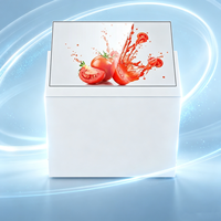 Afficheur numérique OLED transparent personnalisable de 55 pouces avec une résolution de 1920x1080 pour la publicité dans les ascenseurs, les centres commerciaux et les métros