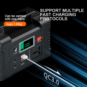 <span class=keywords><strong>Kit</strong></span> de fuente de alimentación recargable de emergencia para exteriores, estación de energía portátil de 220 w para portátil, Dron, cámara, pc, cocina, 200 V - Product Image 3
