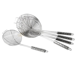 Trung Quốc nóng bán thân thiện với môi thép không gỉ tốt lưới lọc colander với xử lý đối với Home & nhà hàng sử dụng - Product Image 3