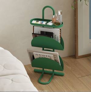 Tavolino da Divano, Tavolino da Caffè <span class=keywords><strong>per</strong></span> Soggiorno e Balcone, Libreria <span class=keywords><strong>per</strong></span> Riviste, Scaffale da Comodino <span class=keywords><strong>per</strong></span> Camera da Letto, Portaoggetti Creativo - Product Image 4