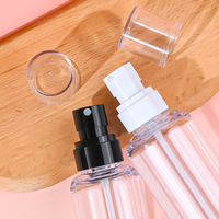 Flacon distributeur de lotion cosmétique et d'huile essentielle personnalisable en gros, 20/50/110/150 ml, en PETG, à pression, sérigraphié