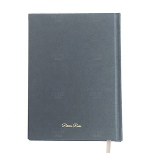 Funda de lino, lámina de oro personalizada, letras, libros de votos de boda, <span class=keywords><strong>cuaderno</strong></span> de votos para él y para ella - Product Image 5