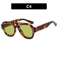 Lunettes de soleil surdimensionnées de marque de haute qualité, unisexe, logo personnalisé, lunettes pour hommes et femmes, UV400 2025