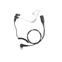 Casque de sécurité acoustique clair pour radio bidirectionnelle, microphone PTT, étanche IPX-4, câble renforcé, compatible Motorola 2 broches R2 DP3400 DP3600