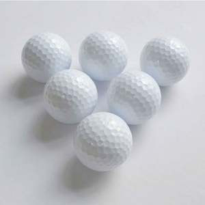 Balles de golf personnalisées en uréthane, flottantes, biodégradables, deux pièces, dureté 80-90, pour practice de golf, vente en gros - Product Image 1