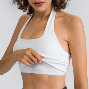 Soutien-gorge de sport Sexy dos nu Gym Fitness Yoga Wear Logo personnalisable Plus Size Option - Product Image 4