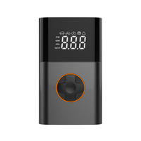 Compresseur d'air numérique portable 12V avec écran LED, mini pompe à air AC/DC pour voiture, gonfleur intelligent portable pour pneus et véhicules