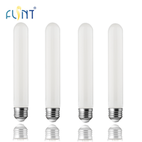 Ampoule LED à filament vintage haut de gamme T10A 4W 450lm E26 CRI 80, dimmable, éclairage d'ambiance élégant pour bars, cafés et commerces