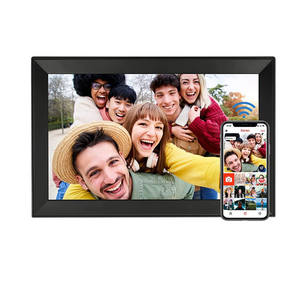 إطار صور رقمي بشاشة لمس مقاومة للماء مقاس 15 بوصة بدقة 1920×1080 مع واي فاي وتطبيق فراميو - Product Image 1