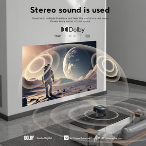 Version améliorée 2026, pas besoin de couper la lumière pendant la journée, 15000 lumens, projection directe brillante, <span class=keywords><strong>projecteur</strong></span> intelligent - Product Image 6