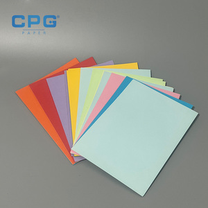 Factory Wholesale A4 80gsm Color Paper Neon Double Sided School Art Projects Material Professional Solid Coloured Paper - Product Image 1