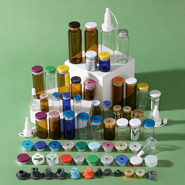 High Quality Pharmaceutical Glass Bottle Amber and Clear Options for Medicine Vaccine Secure Sterile Packaging