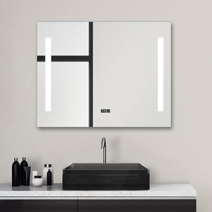 Vasque de salle de bain rectangulaire en surface solide, blanc mat, écologique, facile à nettoyer, durable, moderne, pour comptoir, OEM/ODM - Product Image 1
