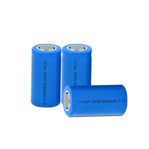 Factory direct supply 3.7V ternary material 32650 battery 6000 mAh capacity rechargeable lithium battery