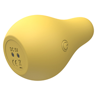 Peer-vibrator Fruitvormige clitorismassager Handheld waterdicht Magnetisch opladen Stil Draagbaar siliconen Volwassen seksspeeltjes Dames