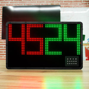 Cheetie บอร์ด CP99สำหรับเล่นฟุตบอล, แบตเตอรี่ LED อิเล็กทรอนิกส์เปลี่ยนผู้เล่นกระดานผู้ตัดสินการแสดงผล - Product Image 6