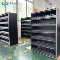 Vitrine de présentation de cigarettes et de tabac avec éclairage LED verrouillable sur mesure, fabriquée en usine au Vietnam, pour les magasins de tabac.