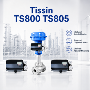 Nuevo controlador digital inteligente de la serie Tissin TS800 TS805 Globe con soporte HART - Product Image 3