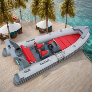 <span class=keywords><strong>Bateau</strong></span> de pêche gonflable CE 17ft RIB 520 avec plateau d'ancre à <span class=keywords><strong>mouche</strong></span> à beurre avec arceau - Product Image 3