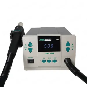 Aifen <span class=keywords><strong>861dw</strong></span> Heteluchtpistool Herwerken Soldeerstation Lassen Voor Telefoon Printplaat Verwarming Snel Met Intelligent Digitaal Display - Product Image 1