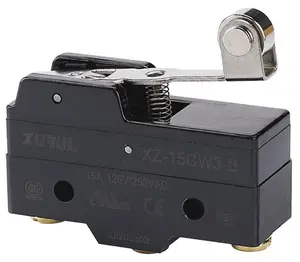 XURUI Z-GW3-B роликовый рычаг UL microswitch 15A 250V мини-концевой выключатель