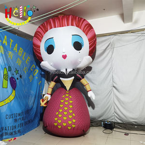 Personnage gonflable de la Reine Cœur rouge de <span class=keywords><strong>Alice</strong></span> <span class=keywords><strong>au</strong></span> <span class=keywords><strong>pays</strong></span> <span class=keywords><strong>des</strong></span> <span class=keywords><strong>merveilles</strong></span> - Product Image 2