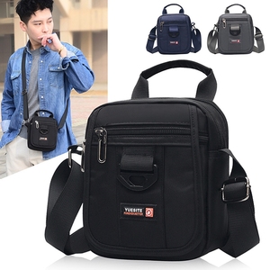 2019 venta al por mayor de moda de los hombres de negocios Crossbody bolso casual de nylon impermeable hombro bolsa - Product Image 1
