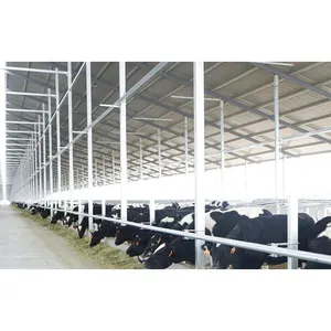 Đúc sẵn Kết cấu thép thiết kế chăn nuôi trang trại đổ dê/gia súc trang trại bò đổ xây dựng gia cầm trang trại