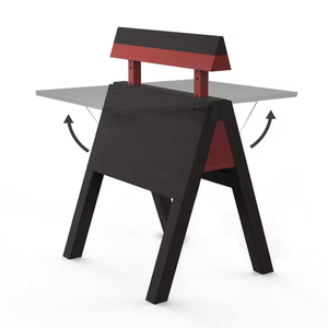 เก้าอี้เซ็กซ์ปรับระดับได้สีดำสำหรับเฟติช BDSM ใช้สำหรับเกมอีโรติกและการใช้งานในดันเจี้ยน - Product Image 5