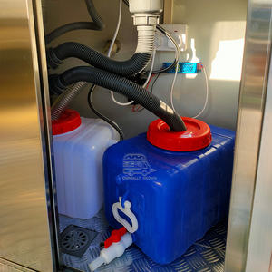 Ensemble de friteuses complet certifié CE, homologué DOT, pour friteuses jumelées, idéal pour les burgers, pizzas, restauration rapide, cuisine mobile de rue. - Product Image 5