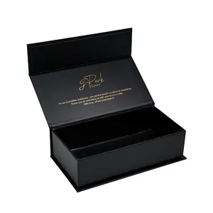Перерабатываемая жесткая бумажная коробка для шоколада с тиснением из золотой фольги матового и глянцевого ламинирования УФ-покрытием для пищевой промышленности