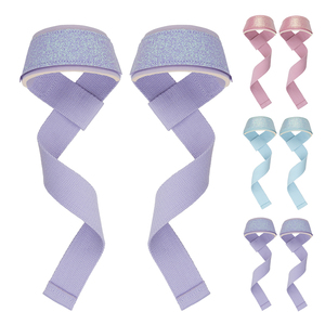 Sangles de poignet ajustables pour la musculation avec logo personnalisé MKAS Sequin Fitness Lifting - Product Image 1