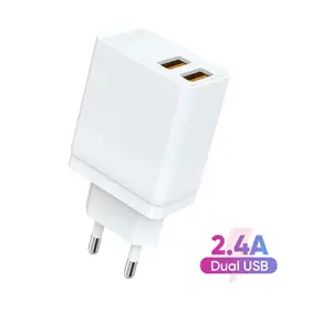 VIDVIE 2021 Top Ranking 2.4A Dual USB Fast Charger Chargeur