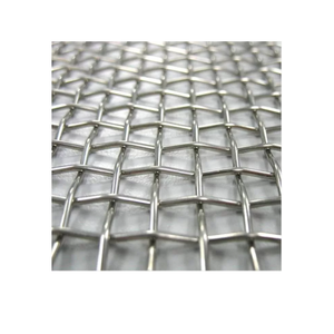 Stainless Steel Crimped Plain Weave Wire Mesh Bending Welding Cutting Services Sand Gravel Filtration Mining <b>Vibrating</b> <b>Screens</b> - Product Image 1